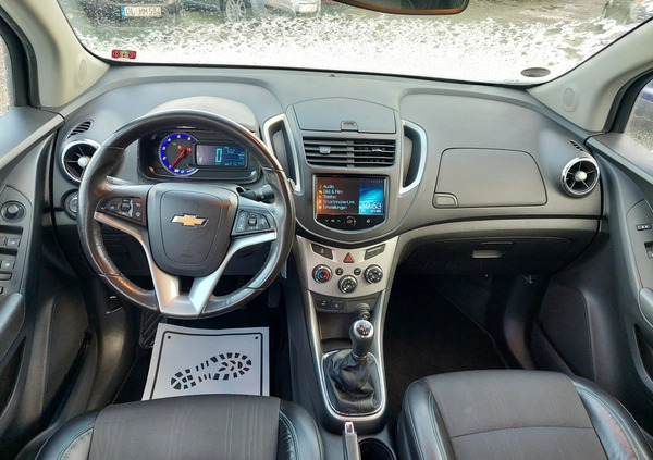 Chevrolet Trax cena 35900 przebieg: 219000, rok produkcji 2013 z Lębork małe 781